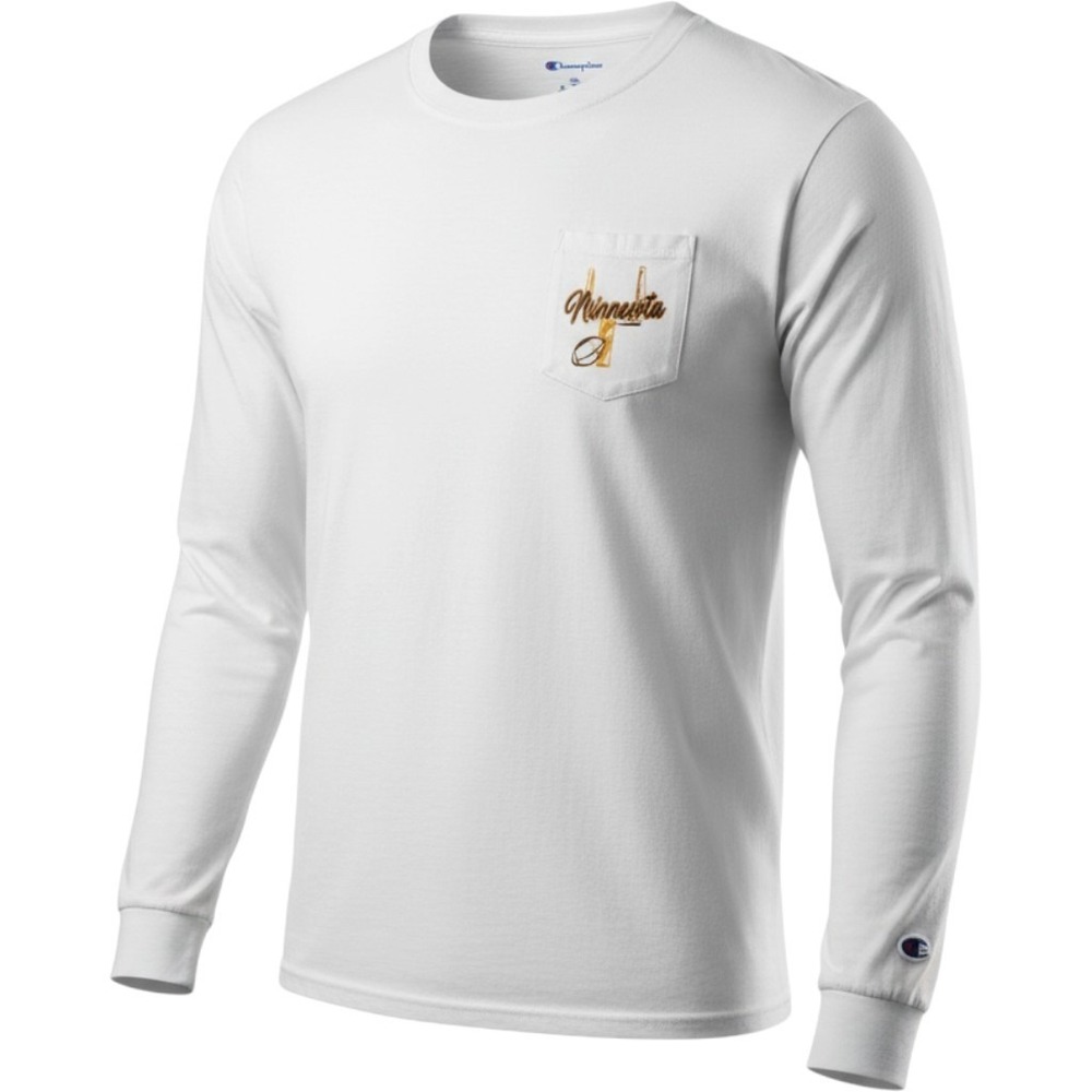 Champions Men's University Of Minnesota Long Sleeve Crew Shirt Size 2X NWT!
